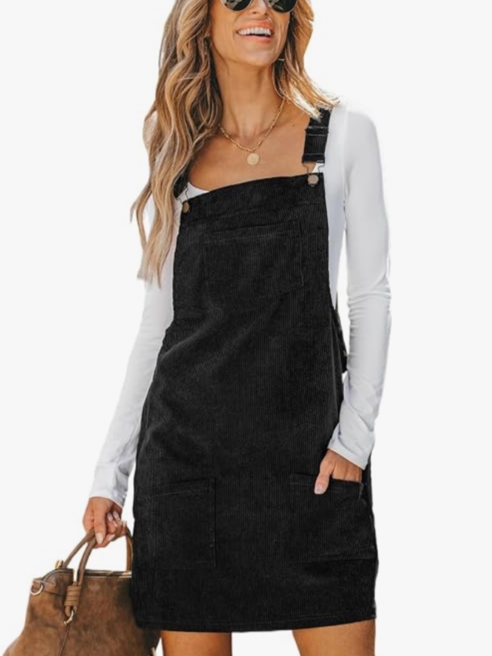 NEW WITH TAGS CupShe Overall dress medium